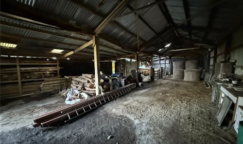 Inside Barn