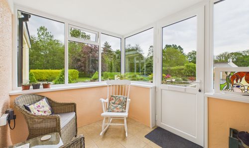Rear Entrance Porch