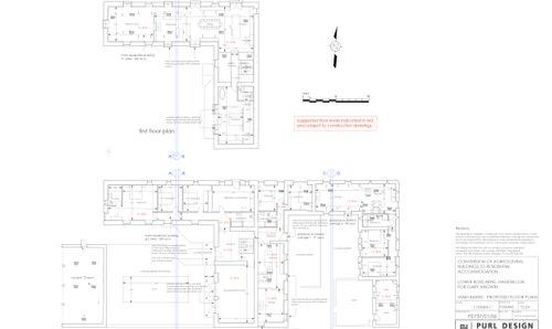 Proposed floor plans