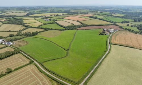 Aerial of land