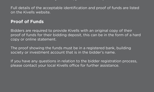 Bidder Requirements