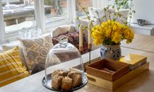 Dining Table And Bay Window