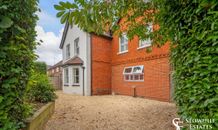 Front of house and drive
