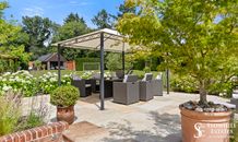 Orangery outside dining