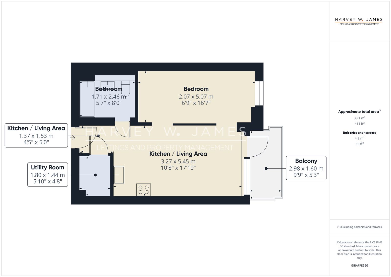 Wheatfield Way, Yorke House, KT1