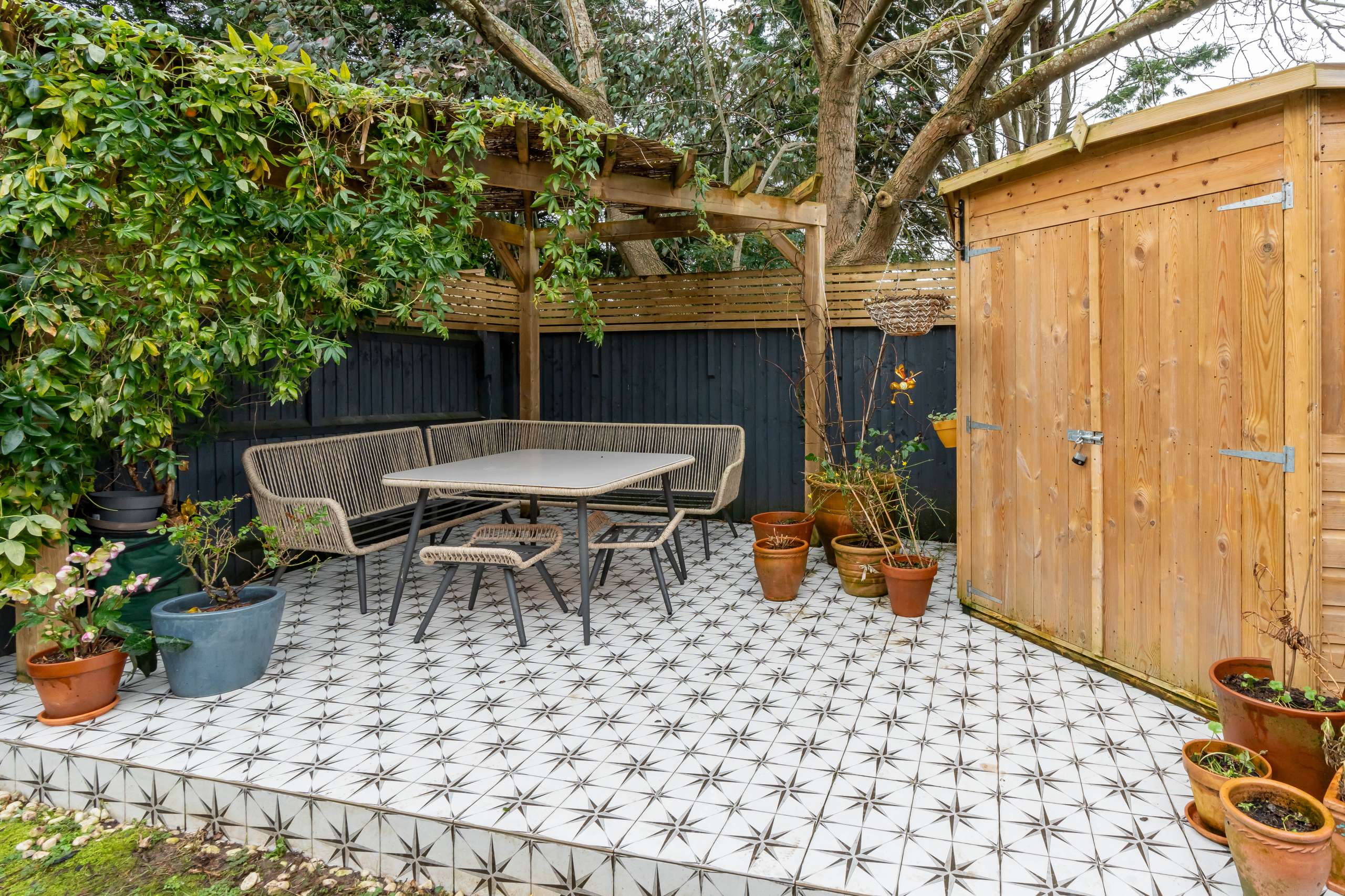 Garden and Outbuilding
