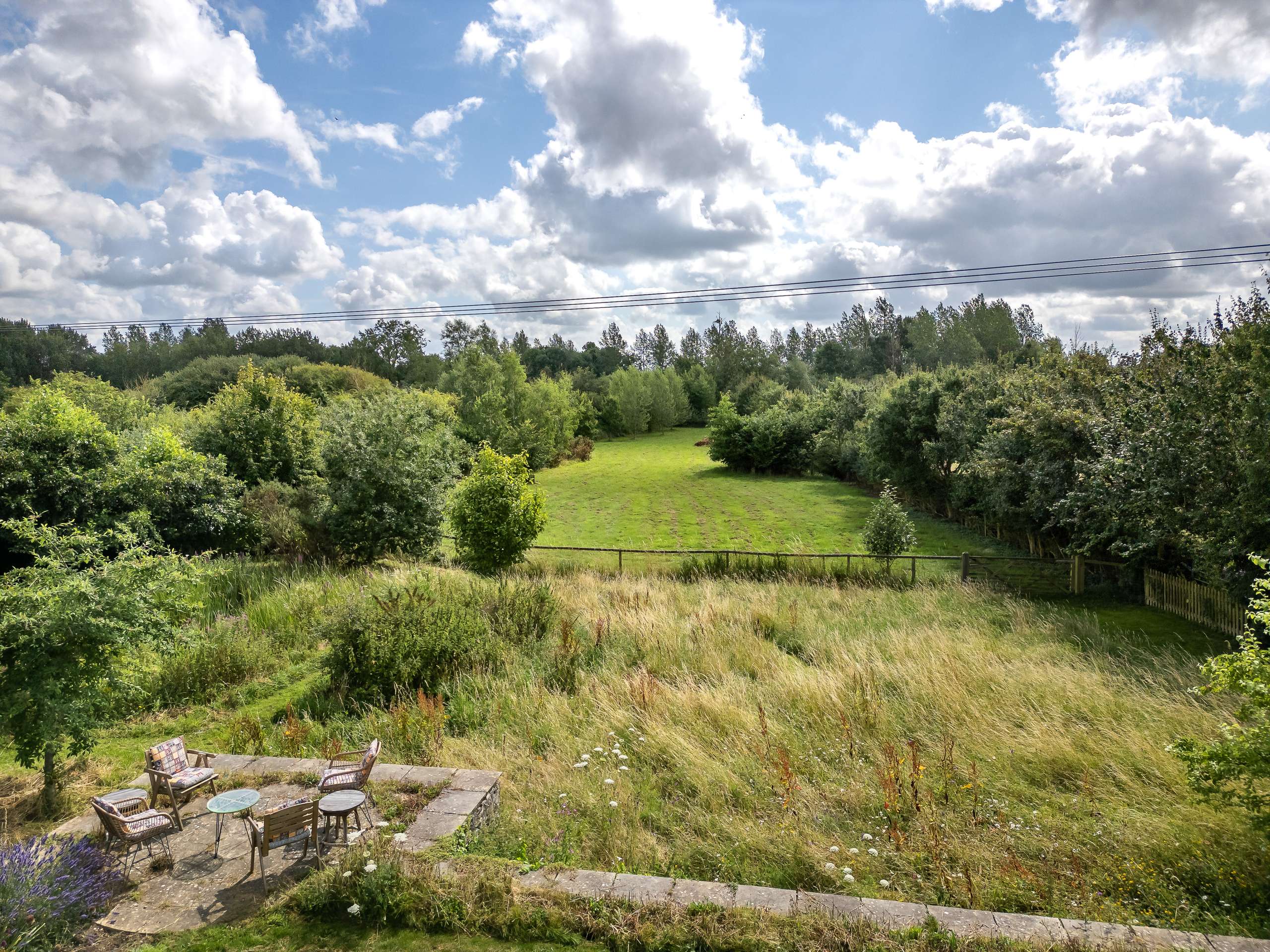Rear Garden and Field