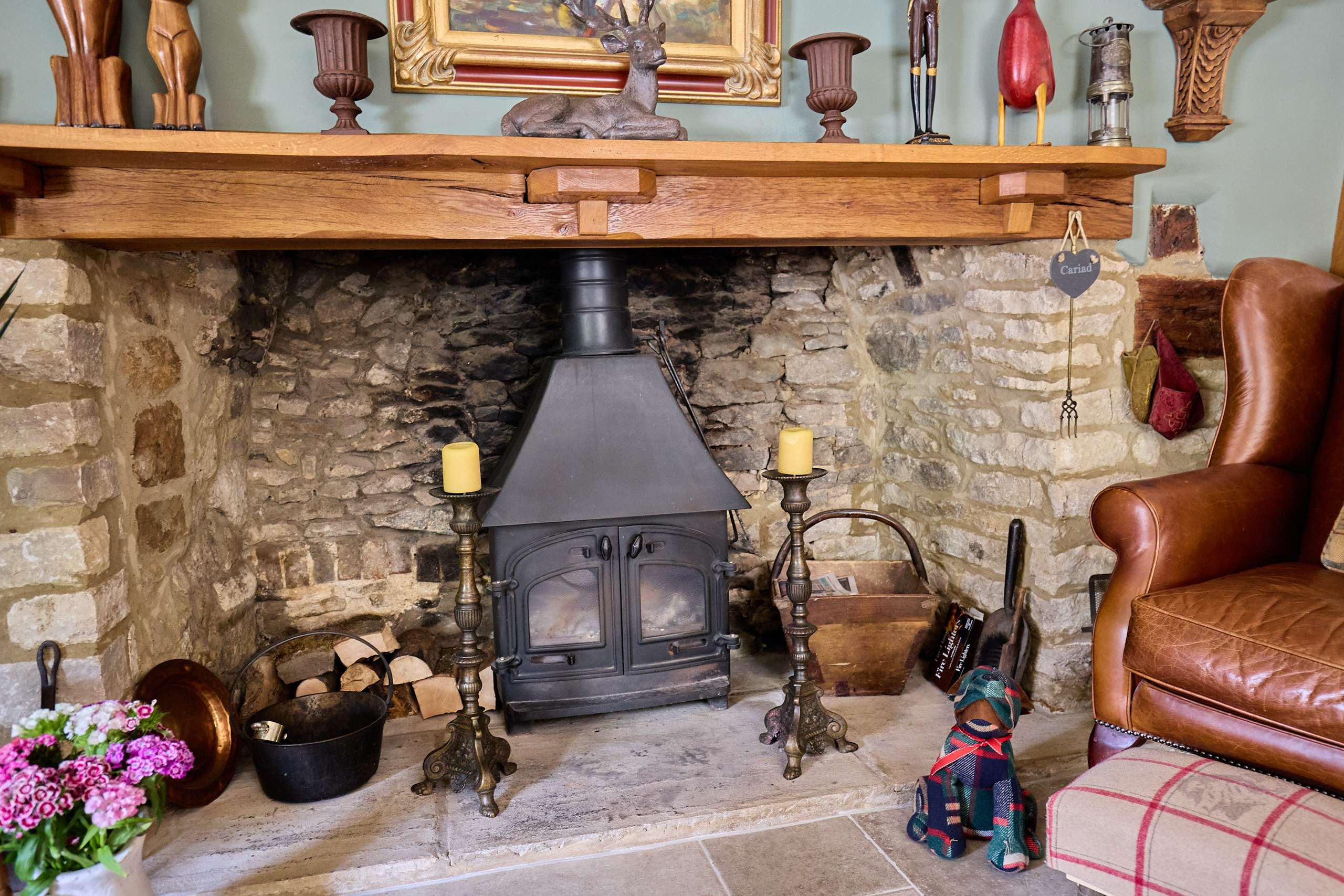 Sitting Room Fireplace
