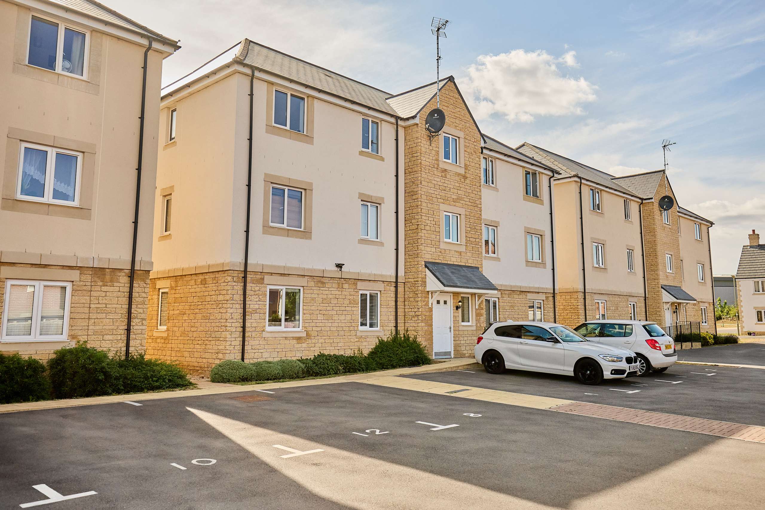 Rear Entrance & Parking