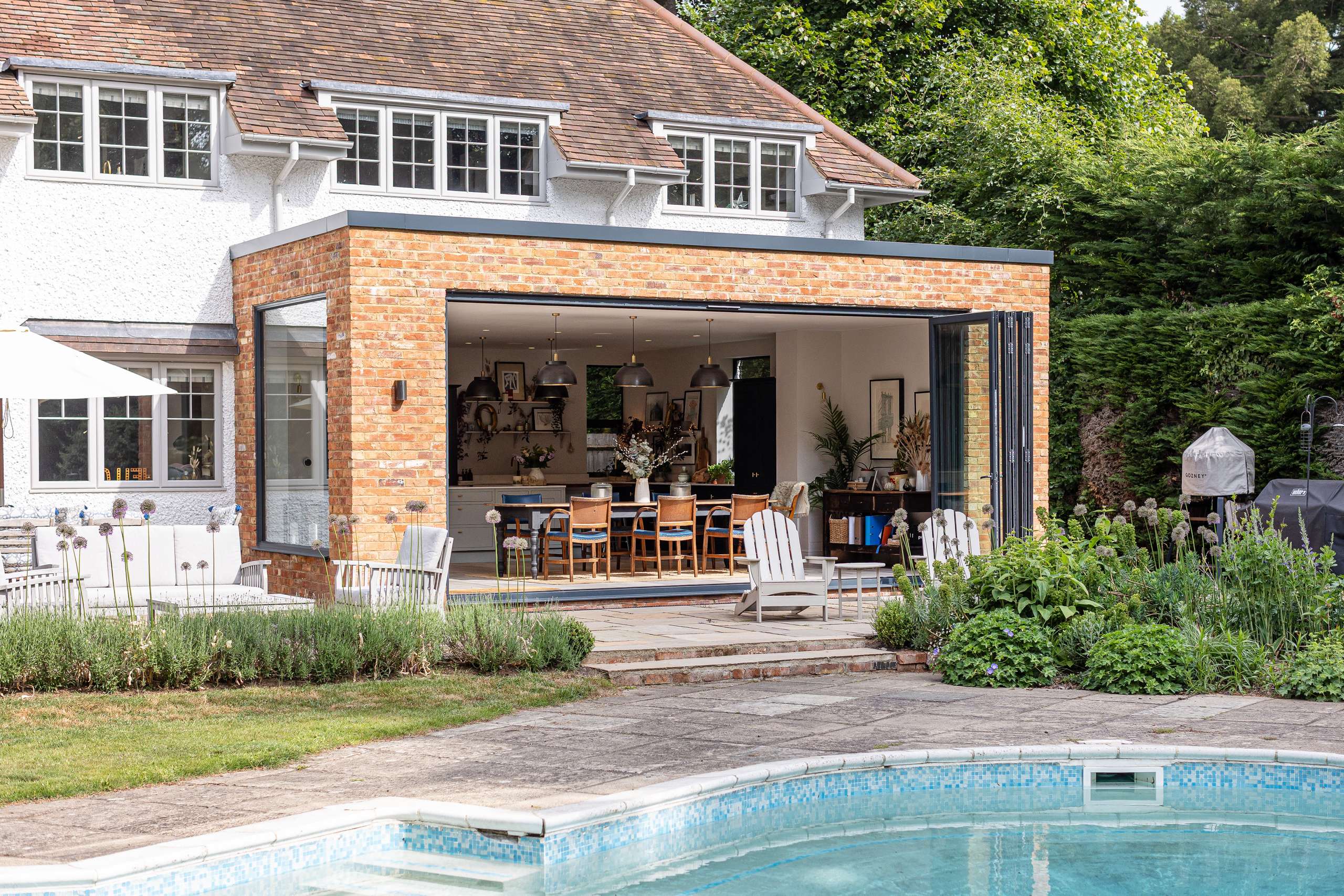 Breakfast Room onto Patio