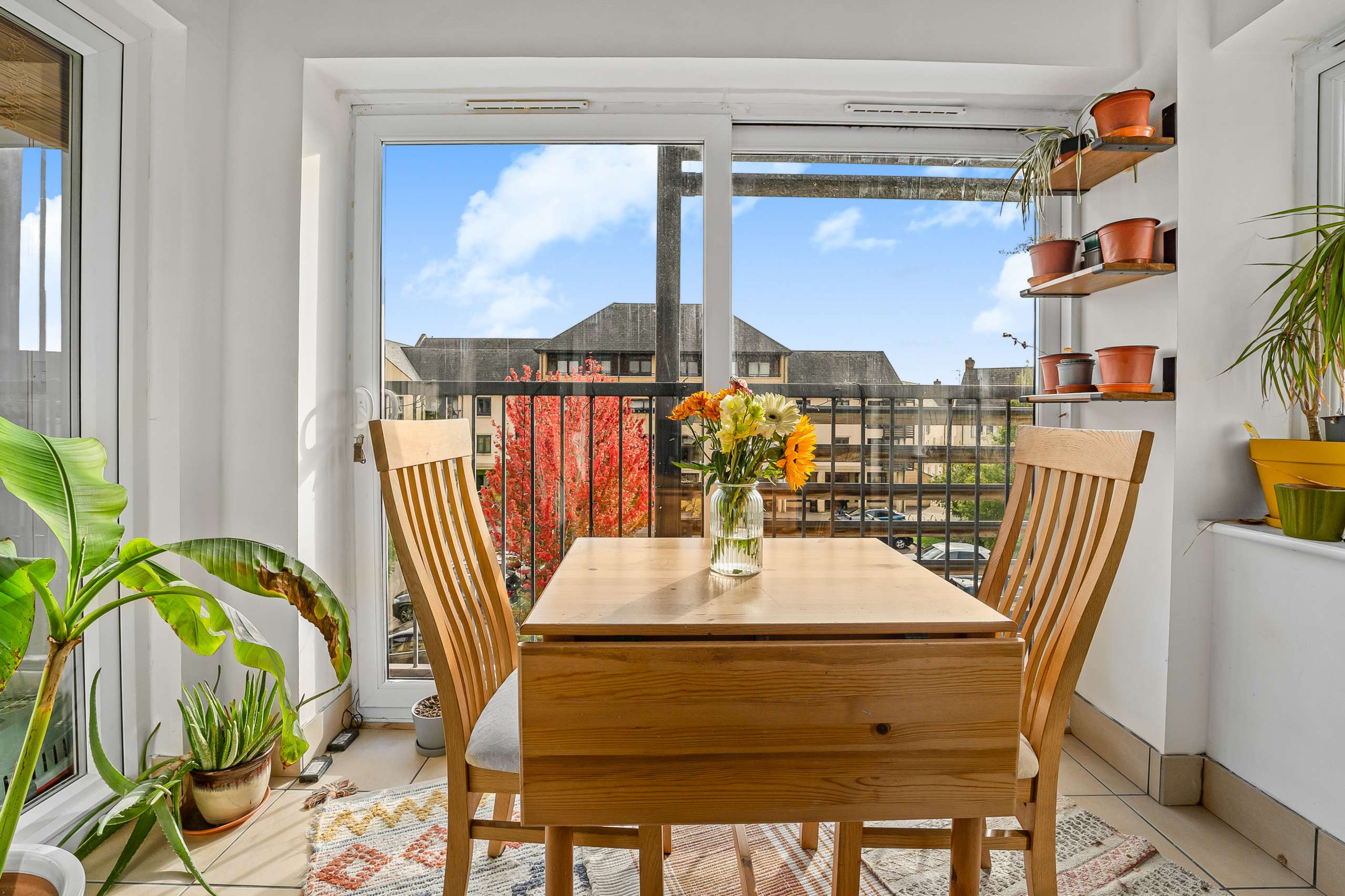 Dining Area & Balcony