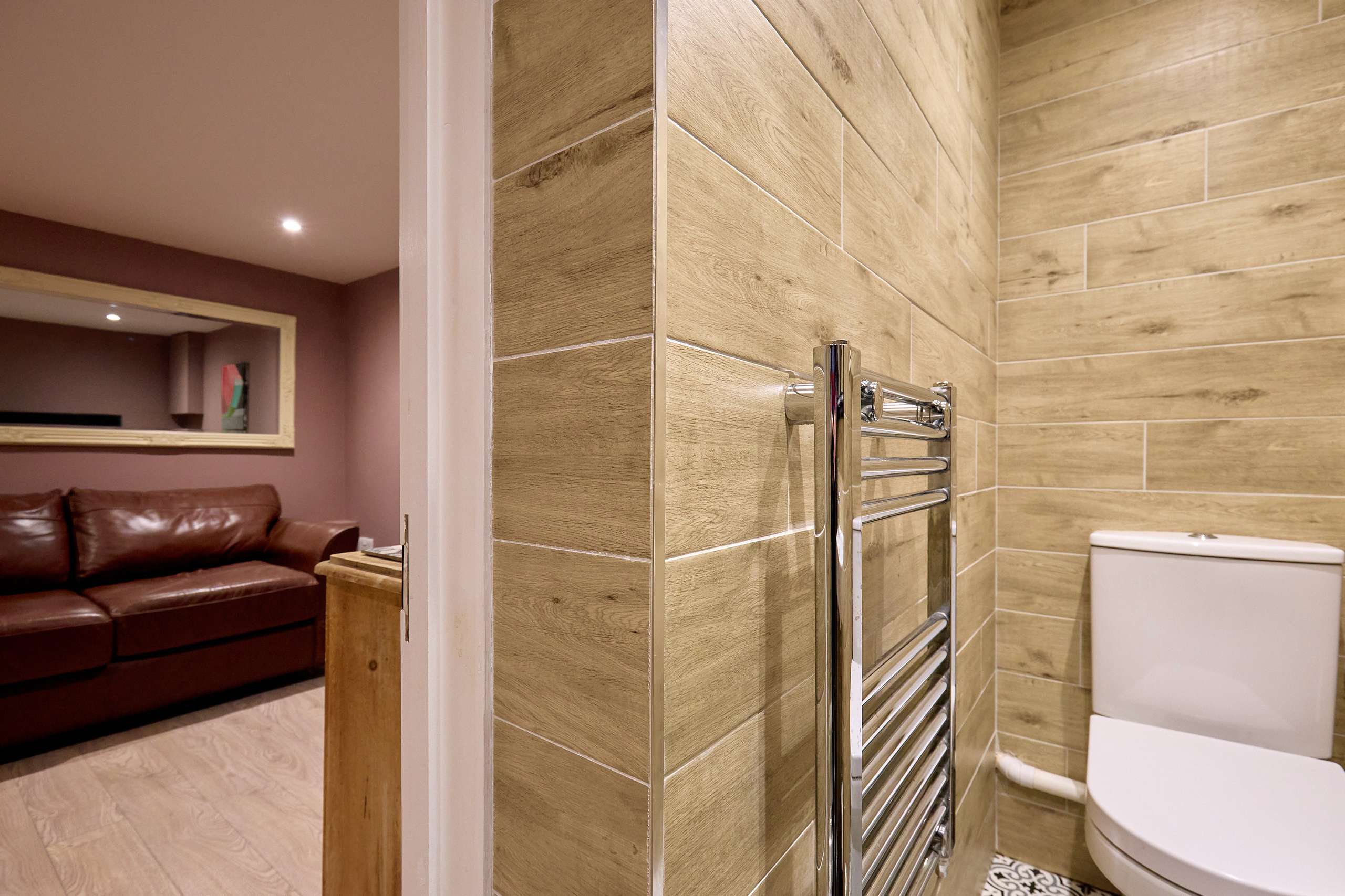 Ground Floor Shower Room into Study