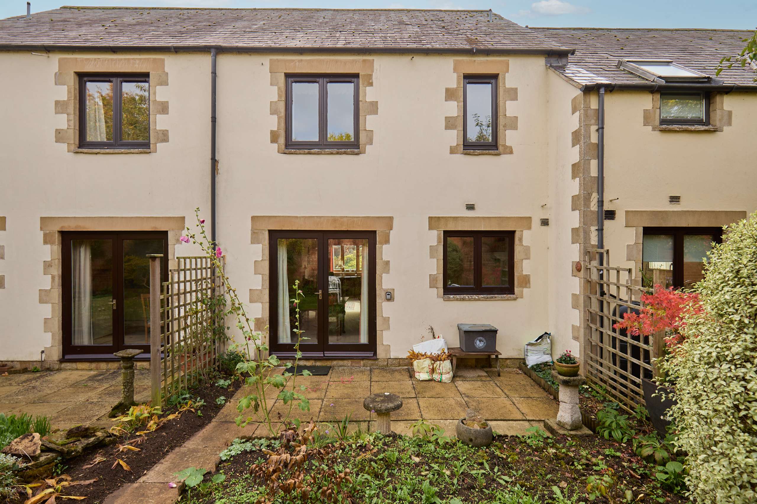 Rear Private Patio Area