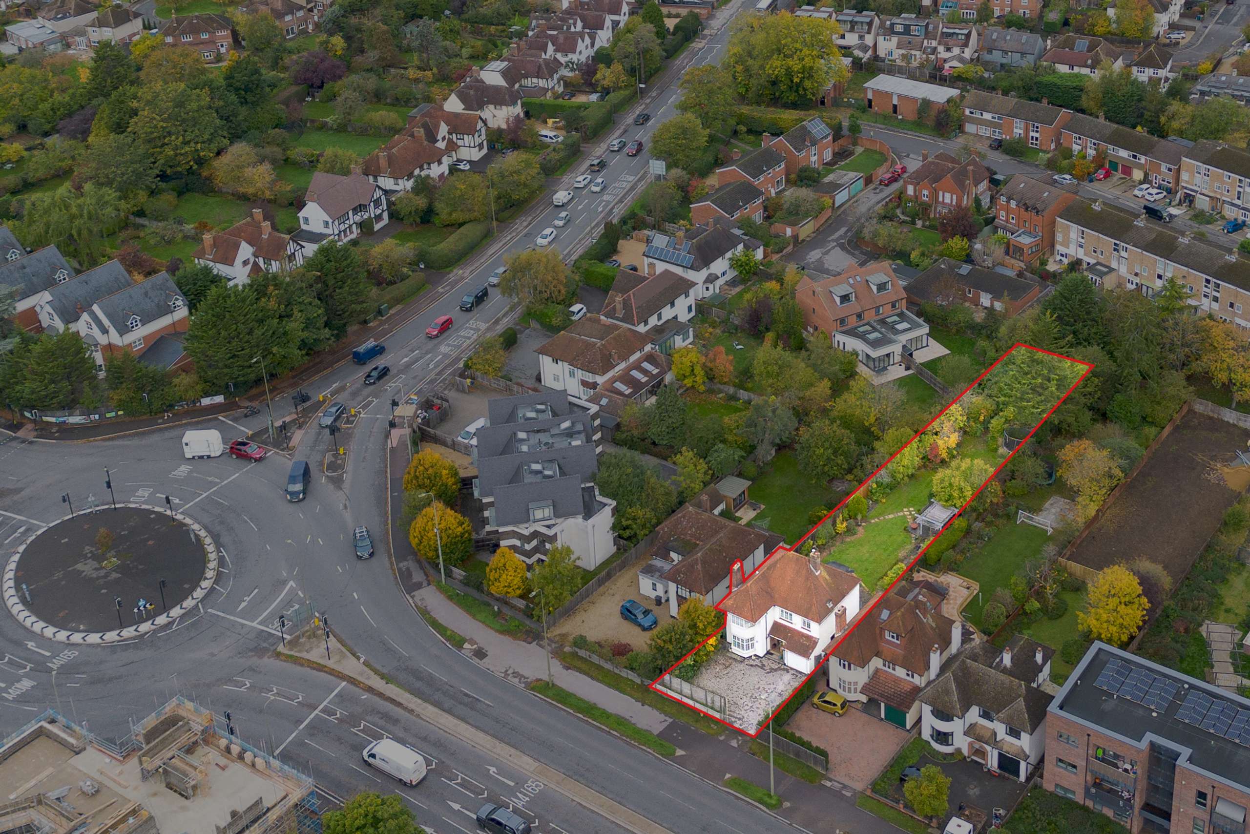 Elsfield Way - Plot Outline - wider area