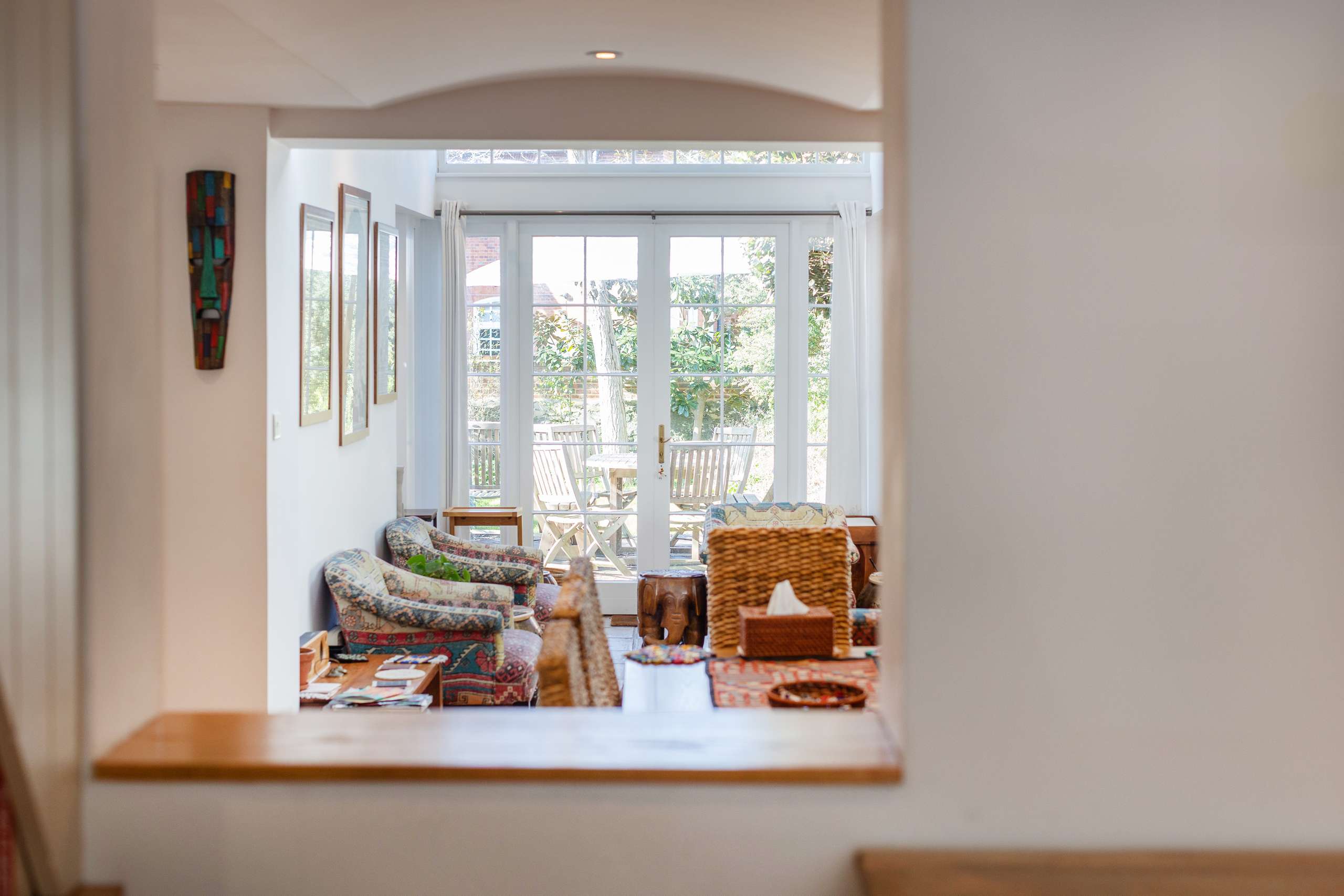 Kitchen through Dining