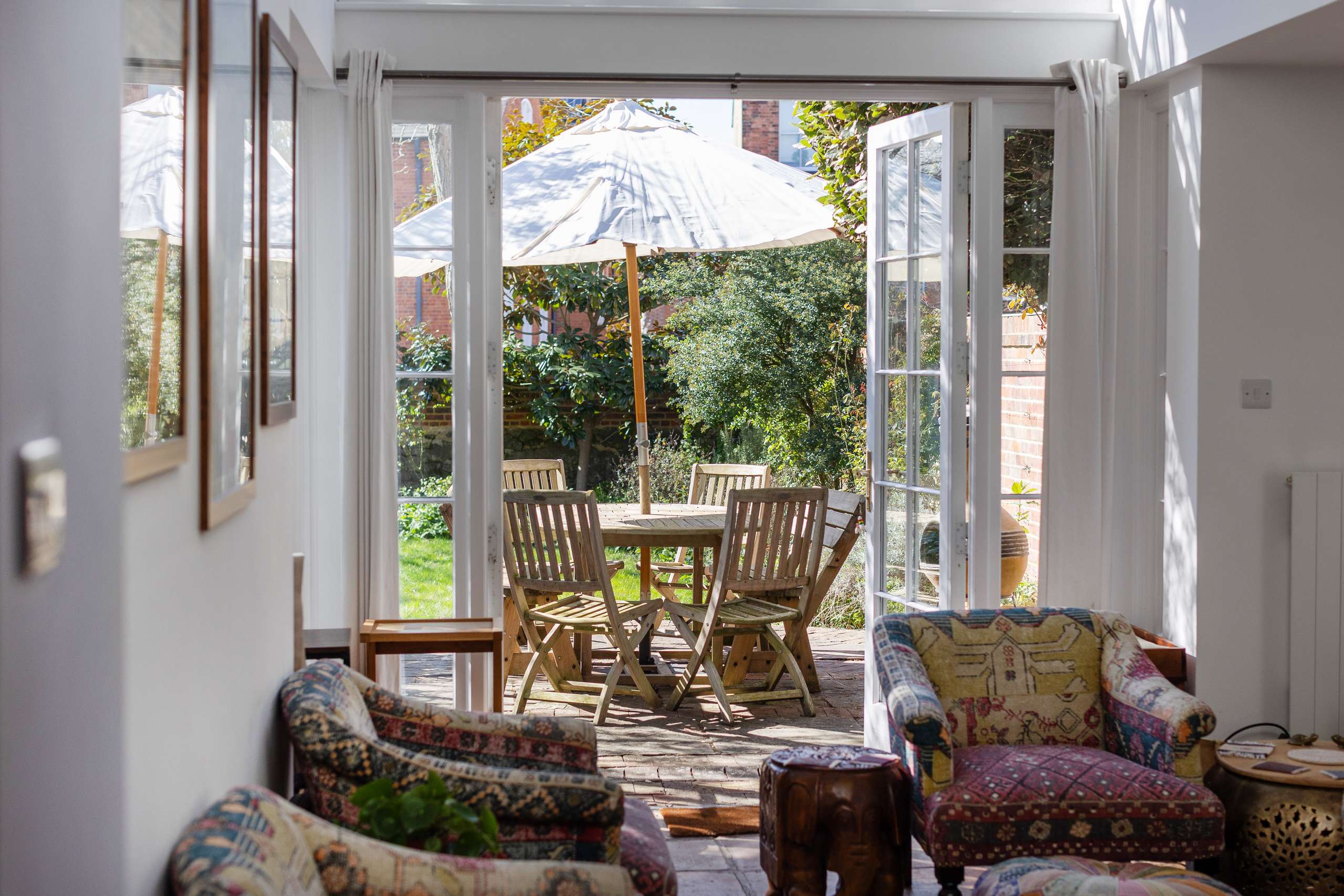 Double Doors onto Garden