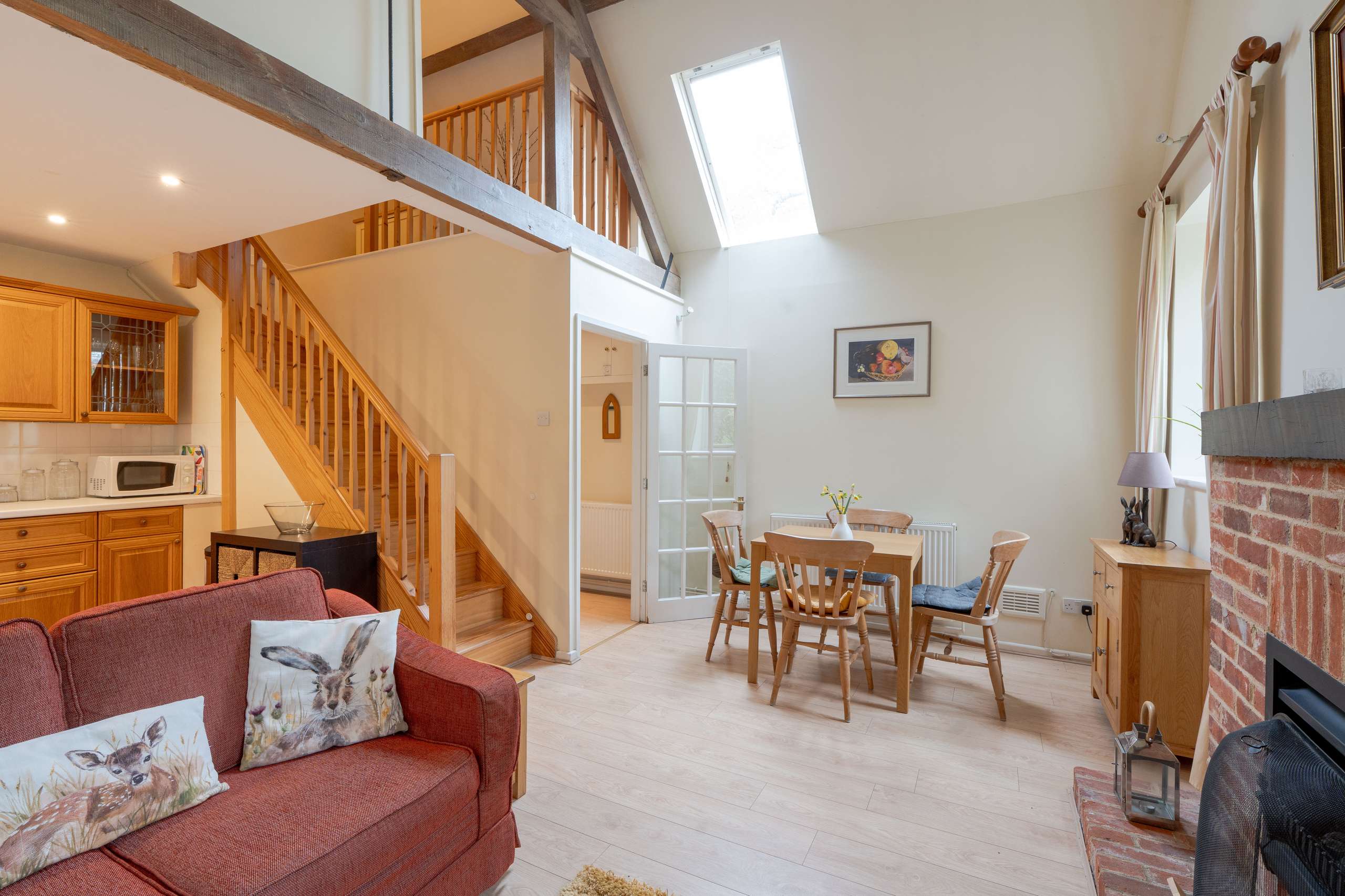 The Cottage - open plan living