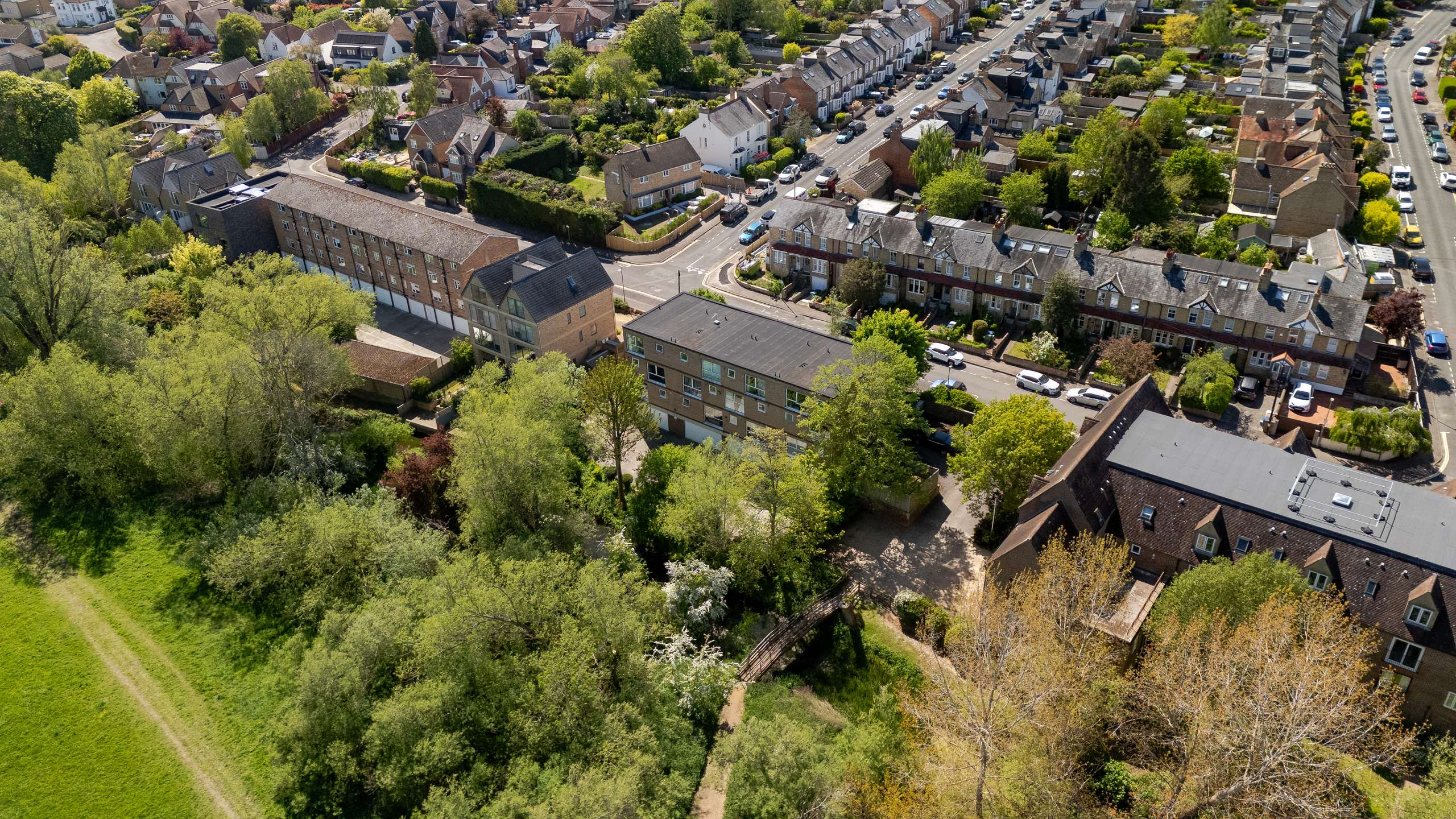 Rear Aerial View