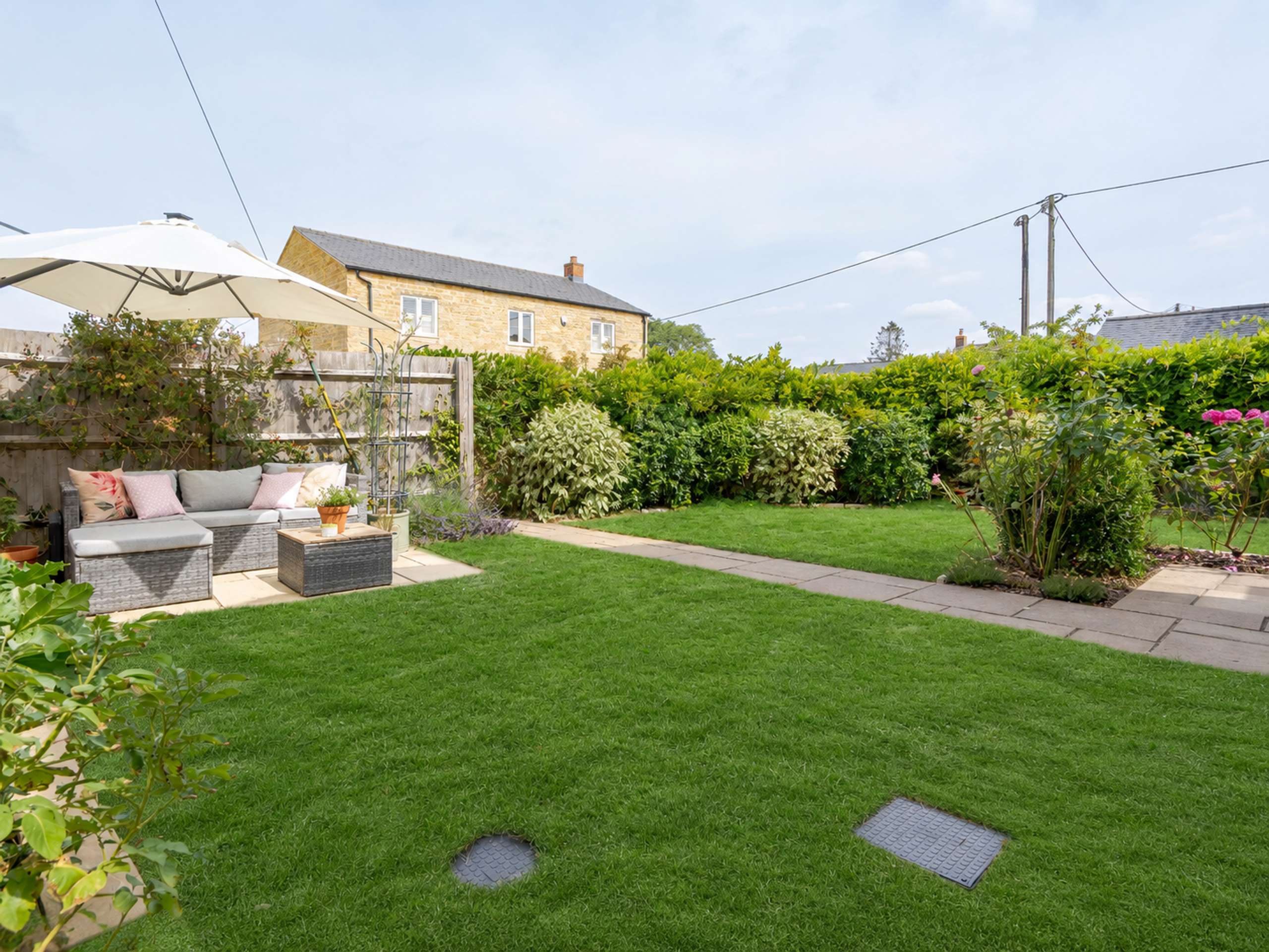 Rear garden.