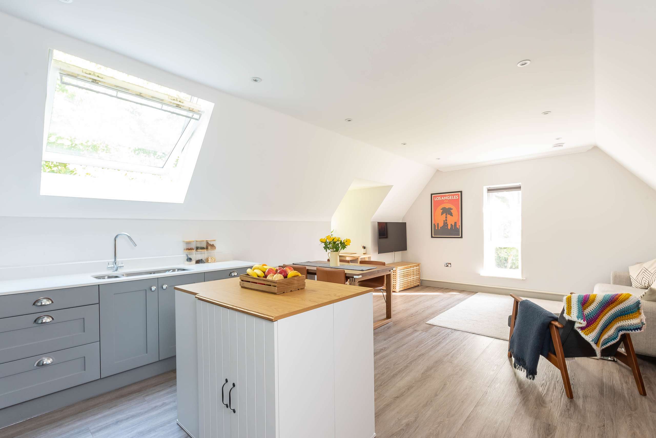 Living/Kitchen Area
