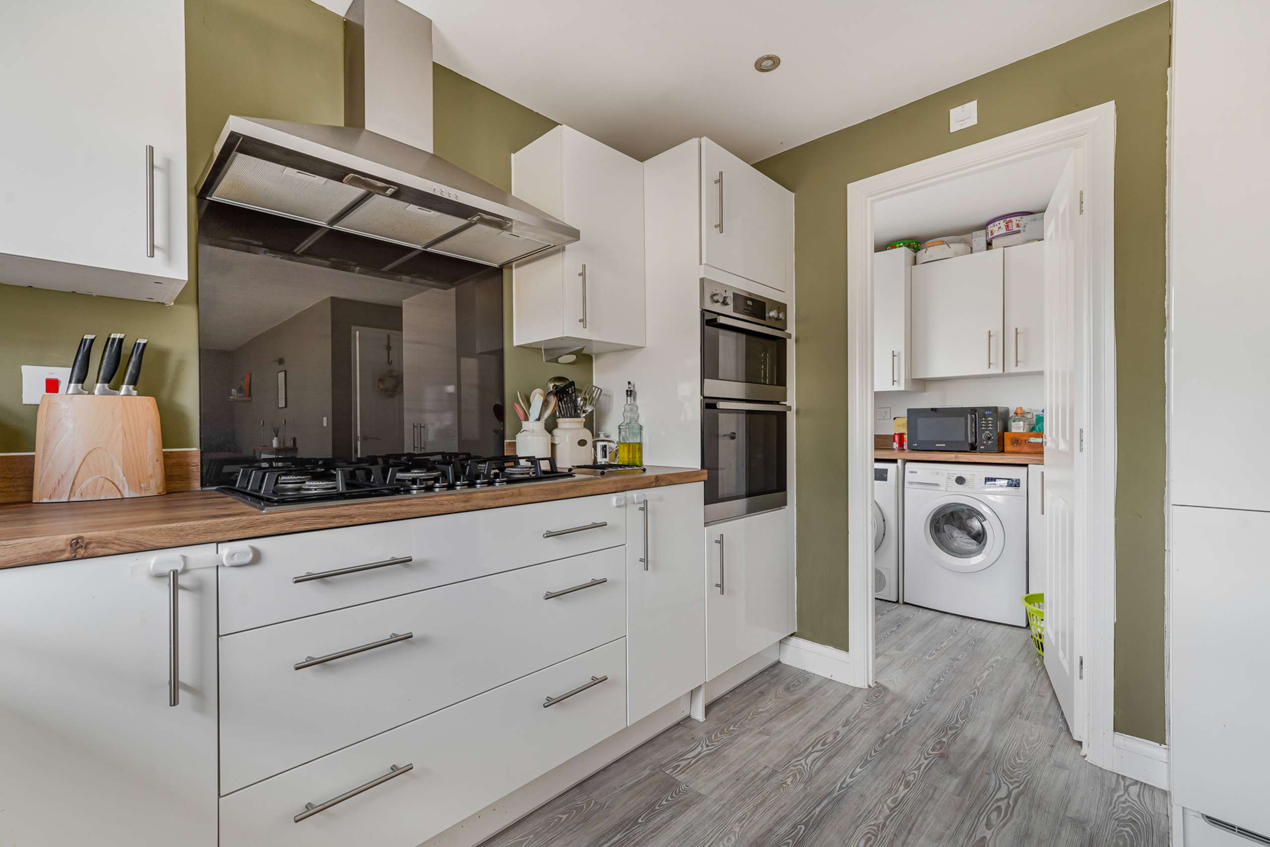 Kitchen into Utility
