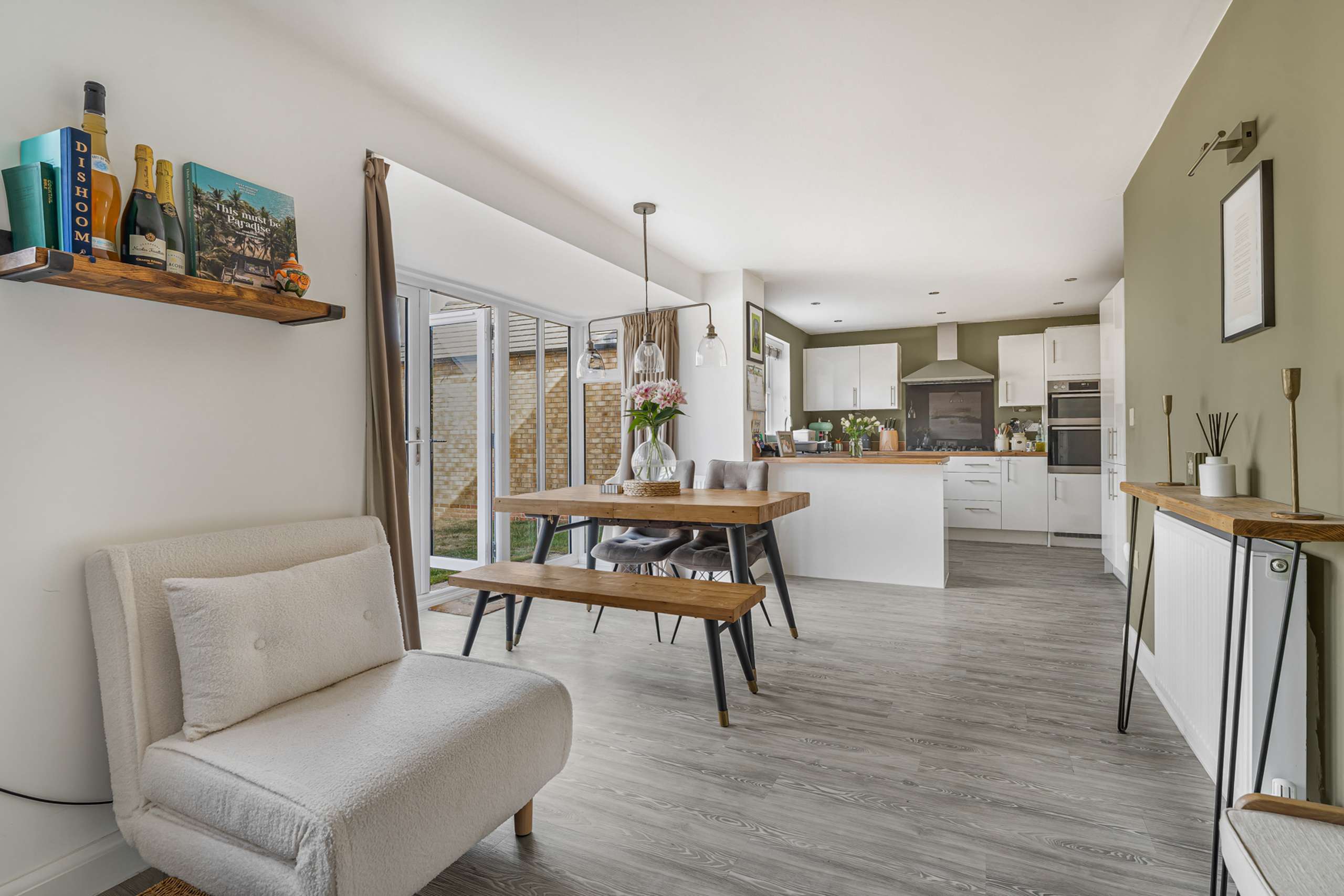 Family/Dining/Kitchen