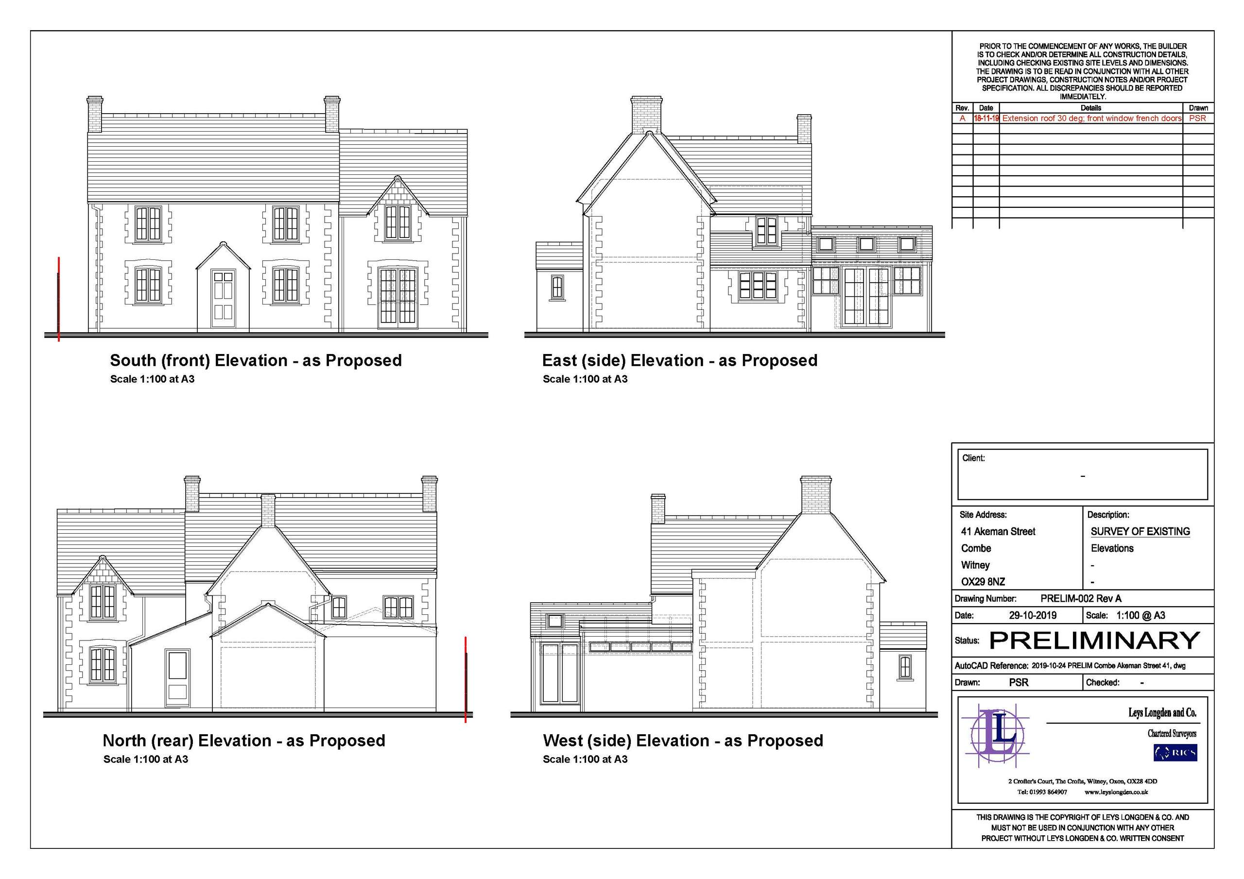 Potential 4 bed layout
