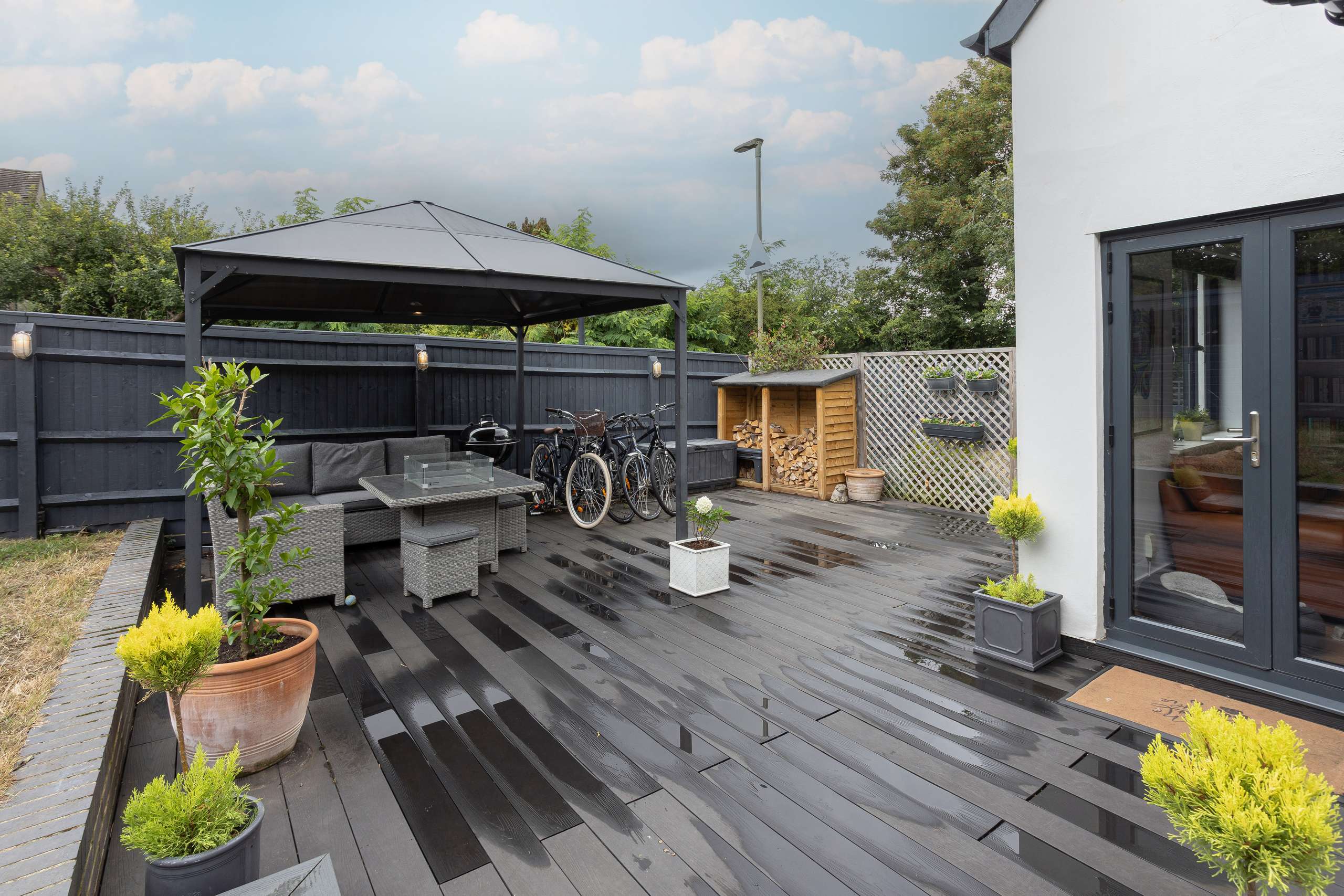 Garden seating Area