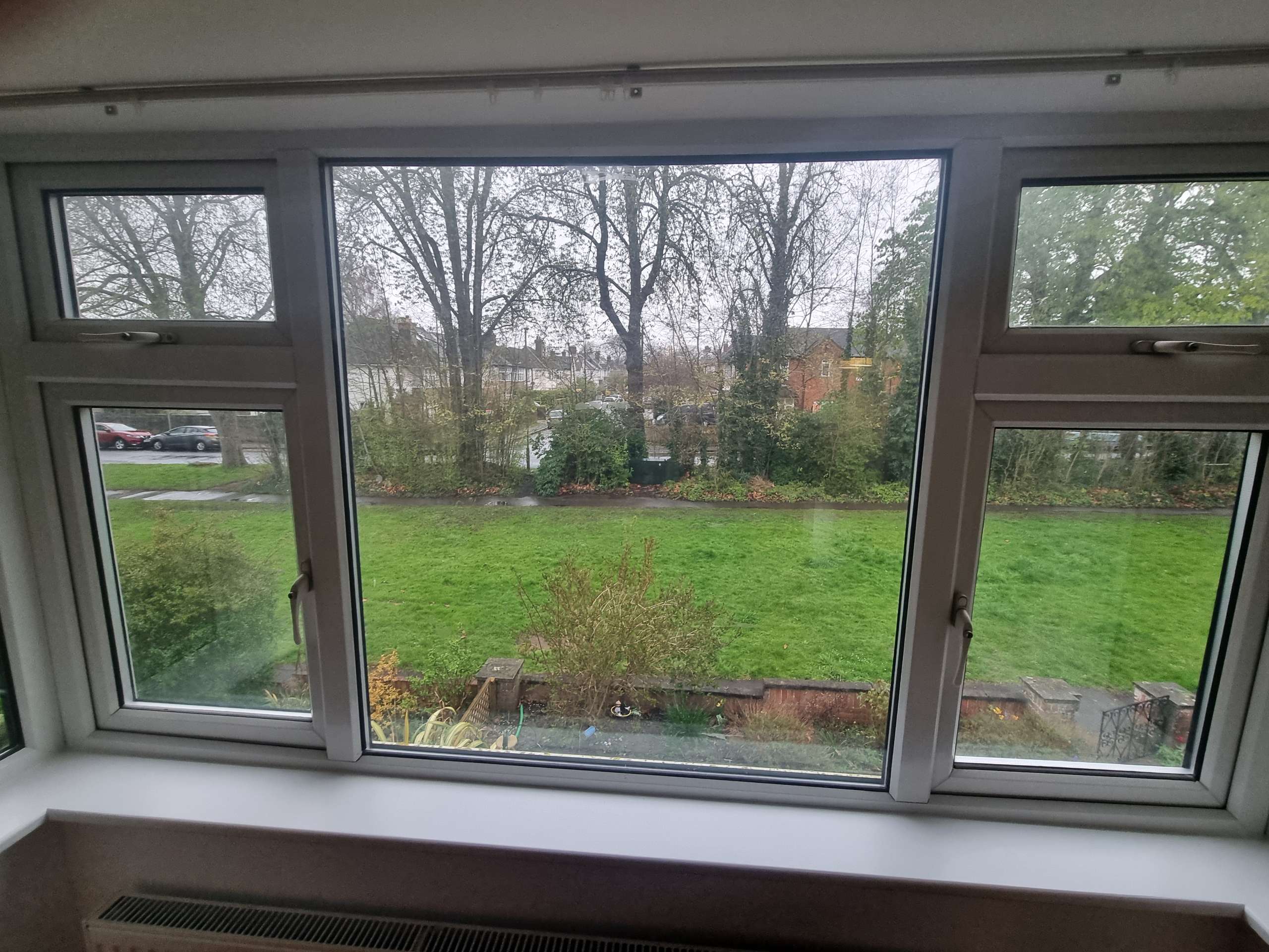 View to front