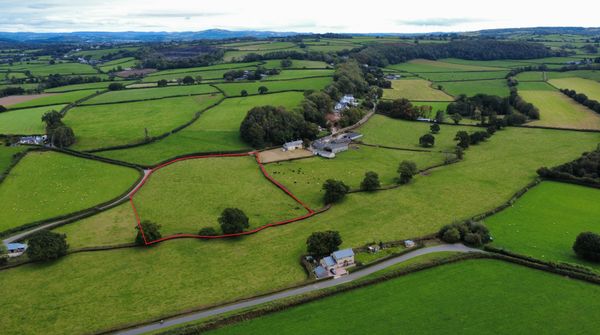 Lot 2:  Approximately 4.75 acres of land at Isycoed Farm, City, Cowbridge, CF71 7RW